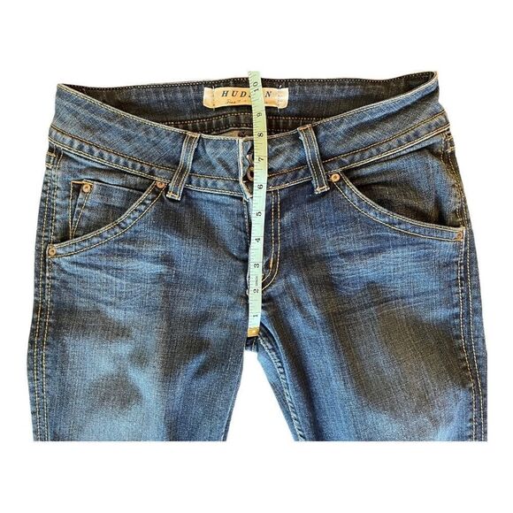 Vintage HUDSON Signature Denim Bootcut Jeans with Flap Pocket, Size: 28 Y2K - Picture 4 of 7